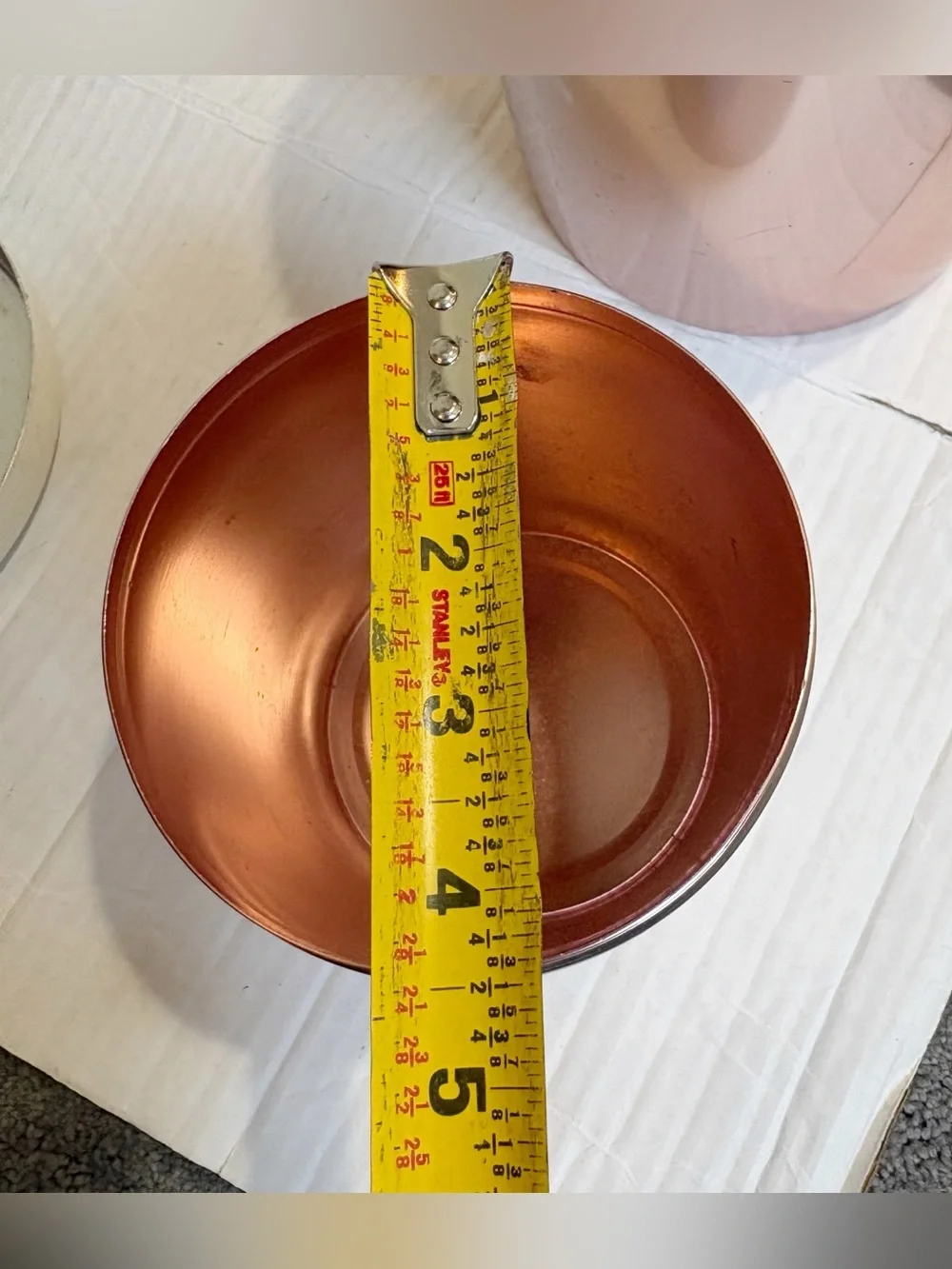 Vintage West Bend Rose Gold Copper Tea And Sugar Canister Set Of 2 Made In USA